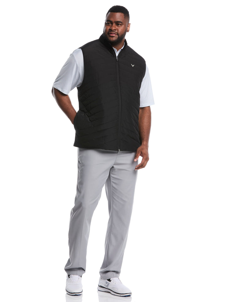 Big & Tall Quilted Golf Puffer Vest