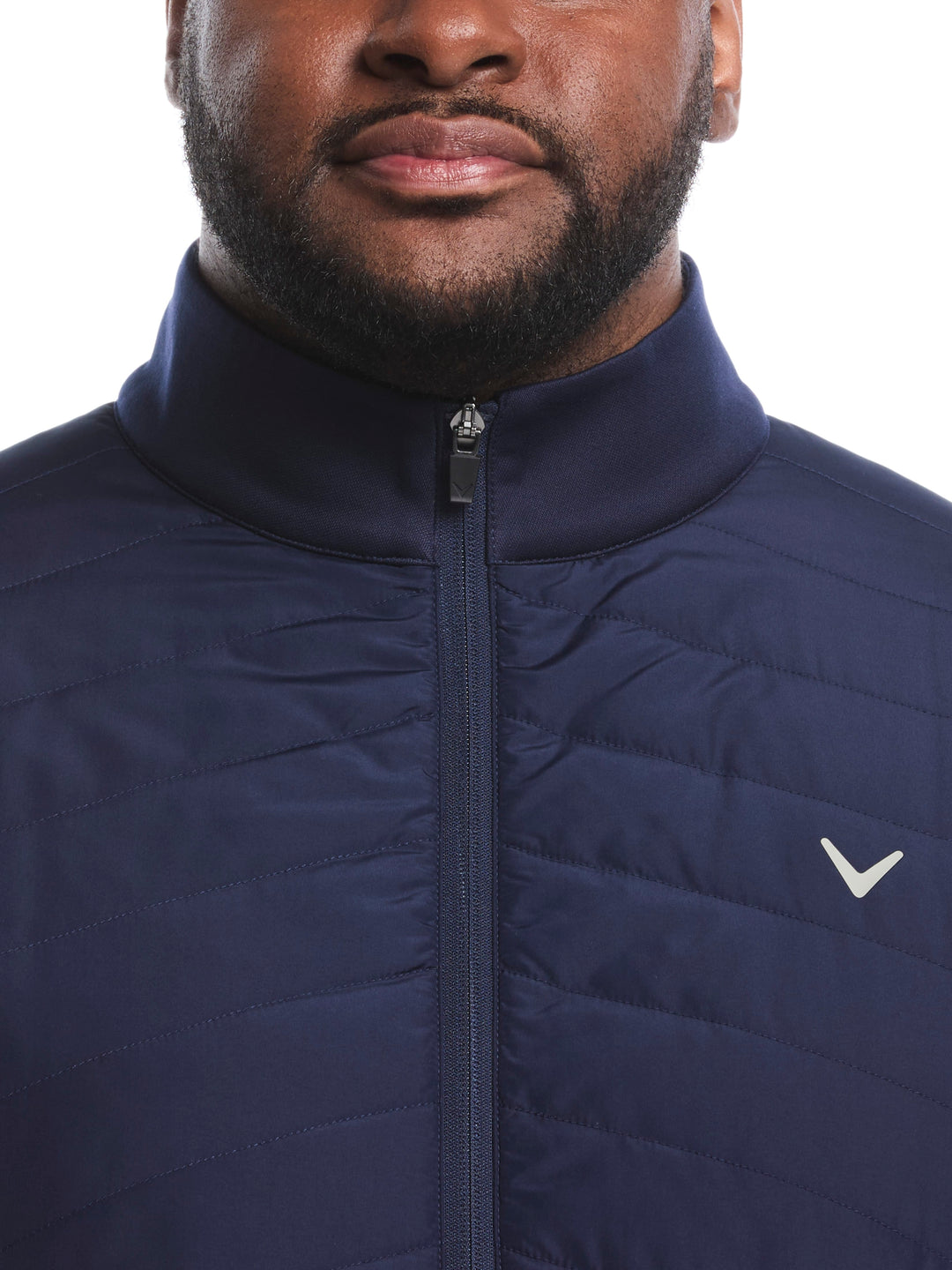 Big & Tall Quilted Golf Puffer Vest