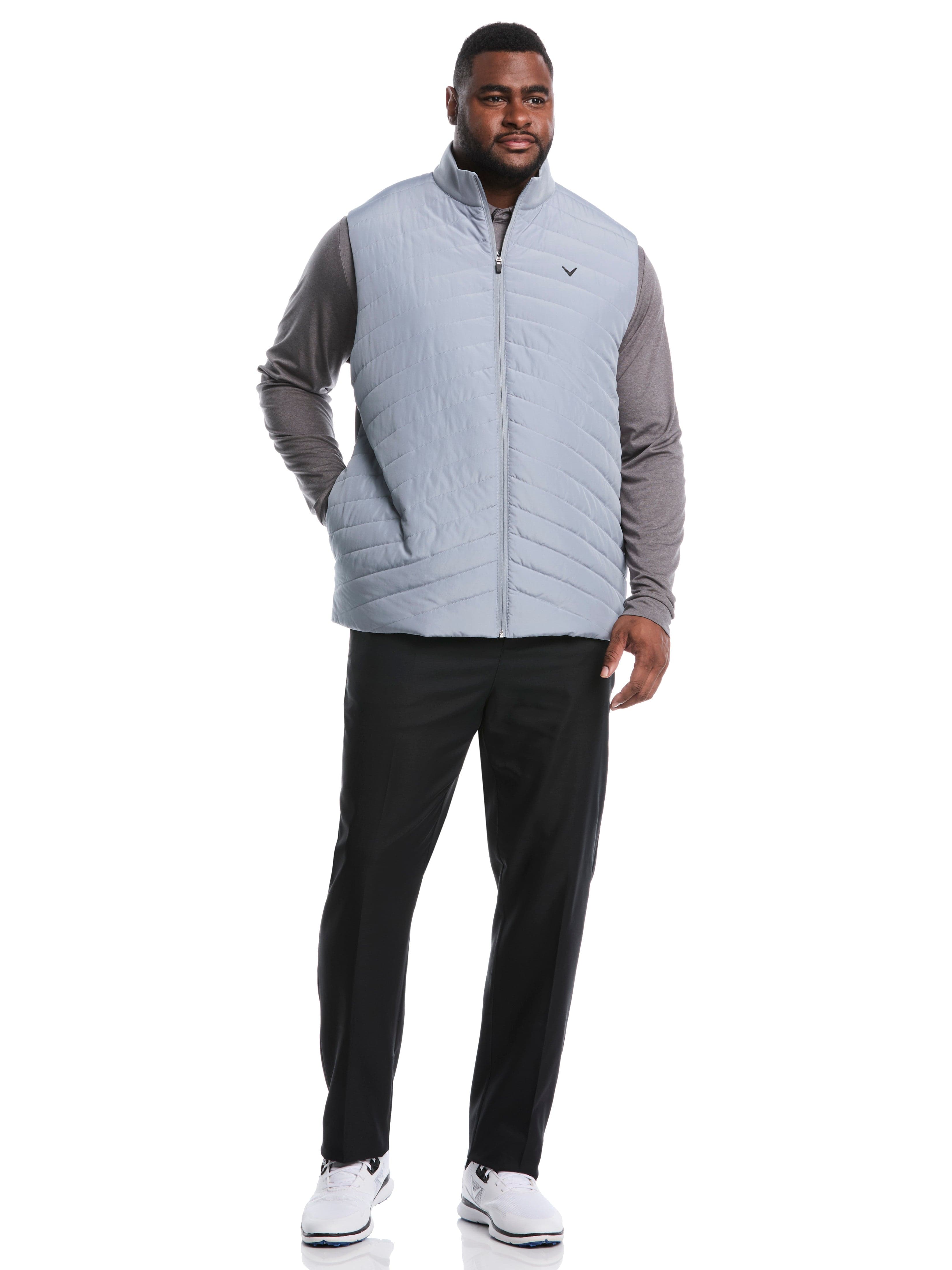 Big & Tall Quilted Golf Puffer Vest – Golf Apparel Shop