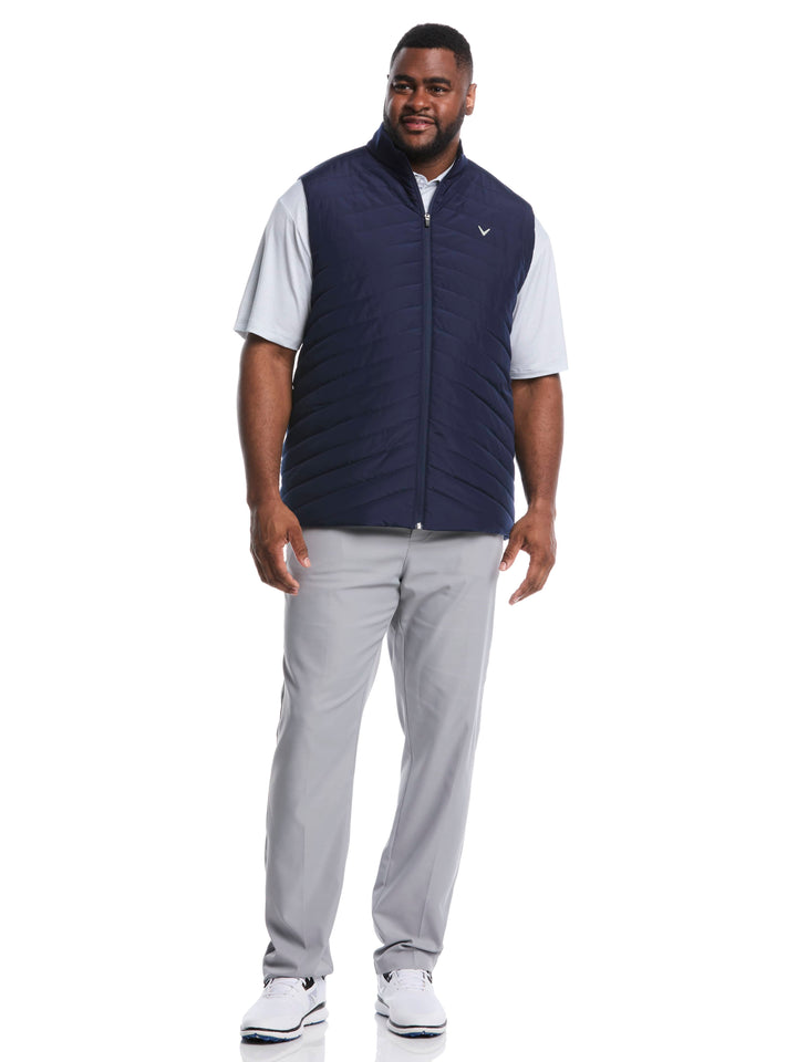 Big & Tall Quilted Golf Puffer Vest