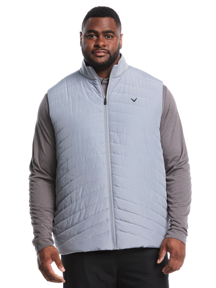 Big & Tall Quilted Golf Puffer Vest