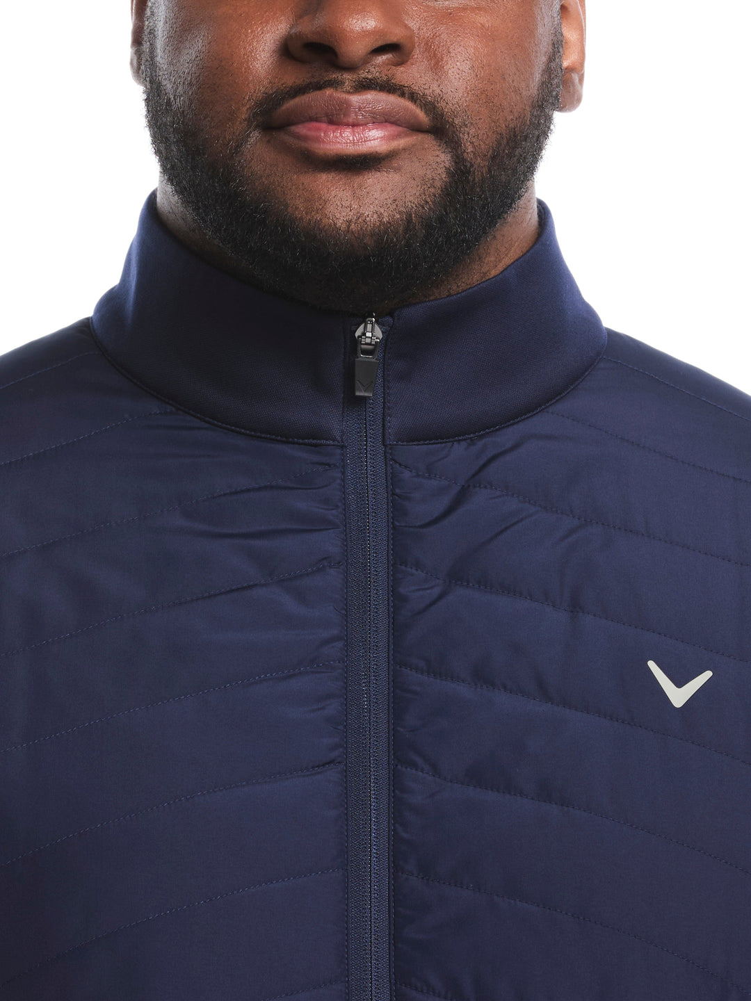 Big & Tall Quilted Golf Puffer Vest