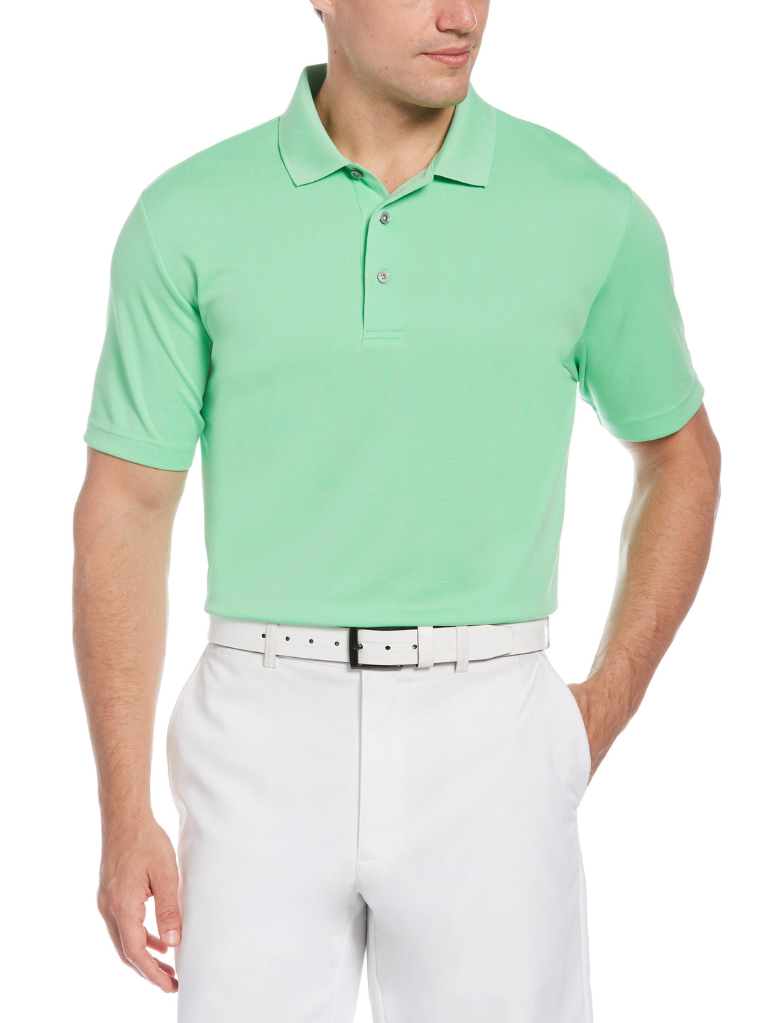 Big & Tall Short Sleeve AirFlux™ Solid Polo