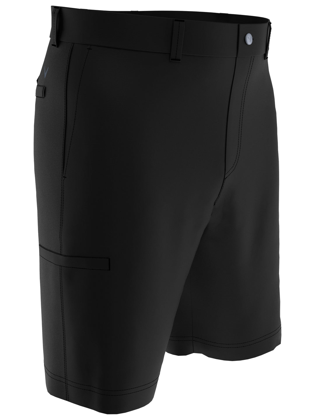 Big & Tall Solid Cargo Short (Caviar) 