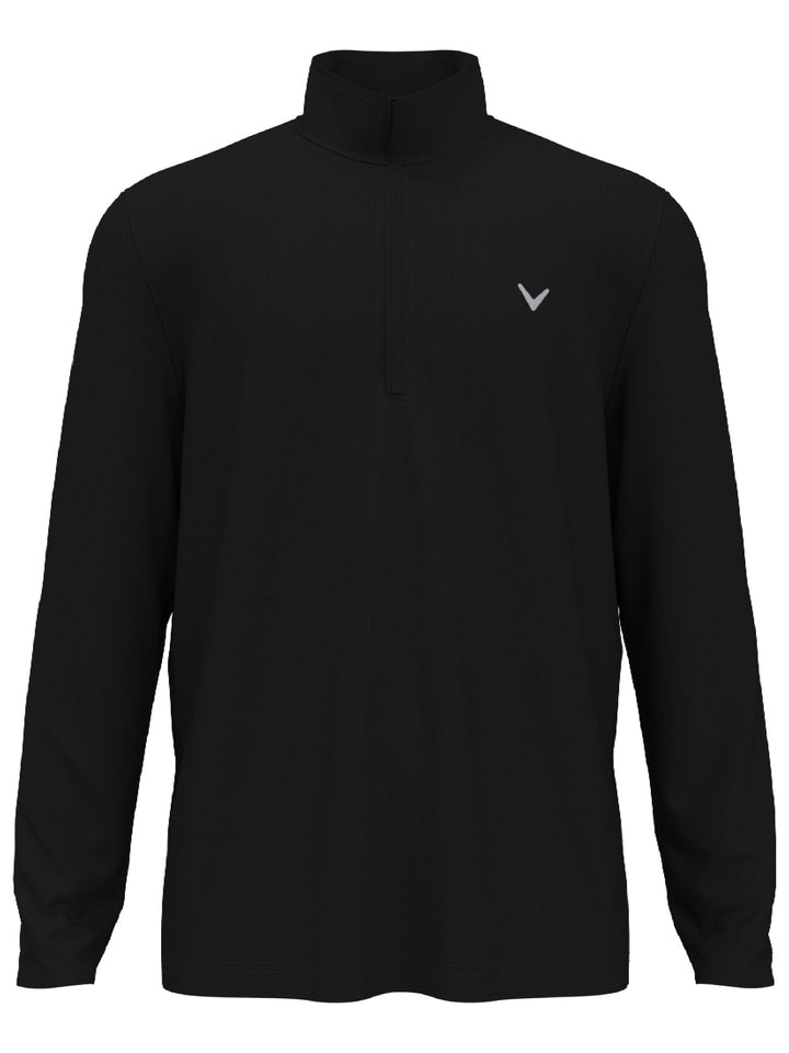 Big & Tall Solid Sun Quarter Zip Pullover