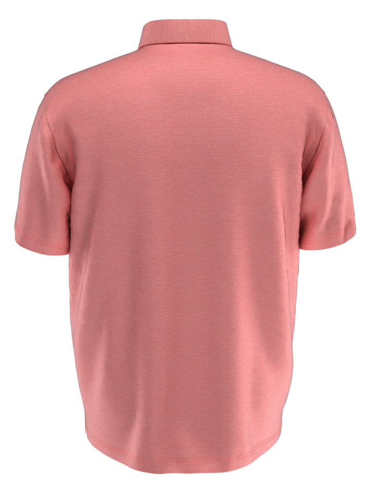 Big & Tall Solid Textured Polo (Dubarry Htr) 