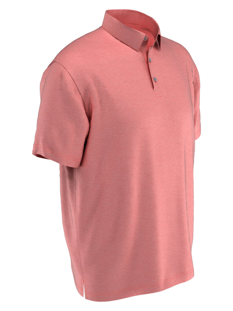 Big & Tall Solid Textured Polo (Dubarry Htr) 