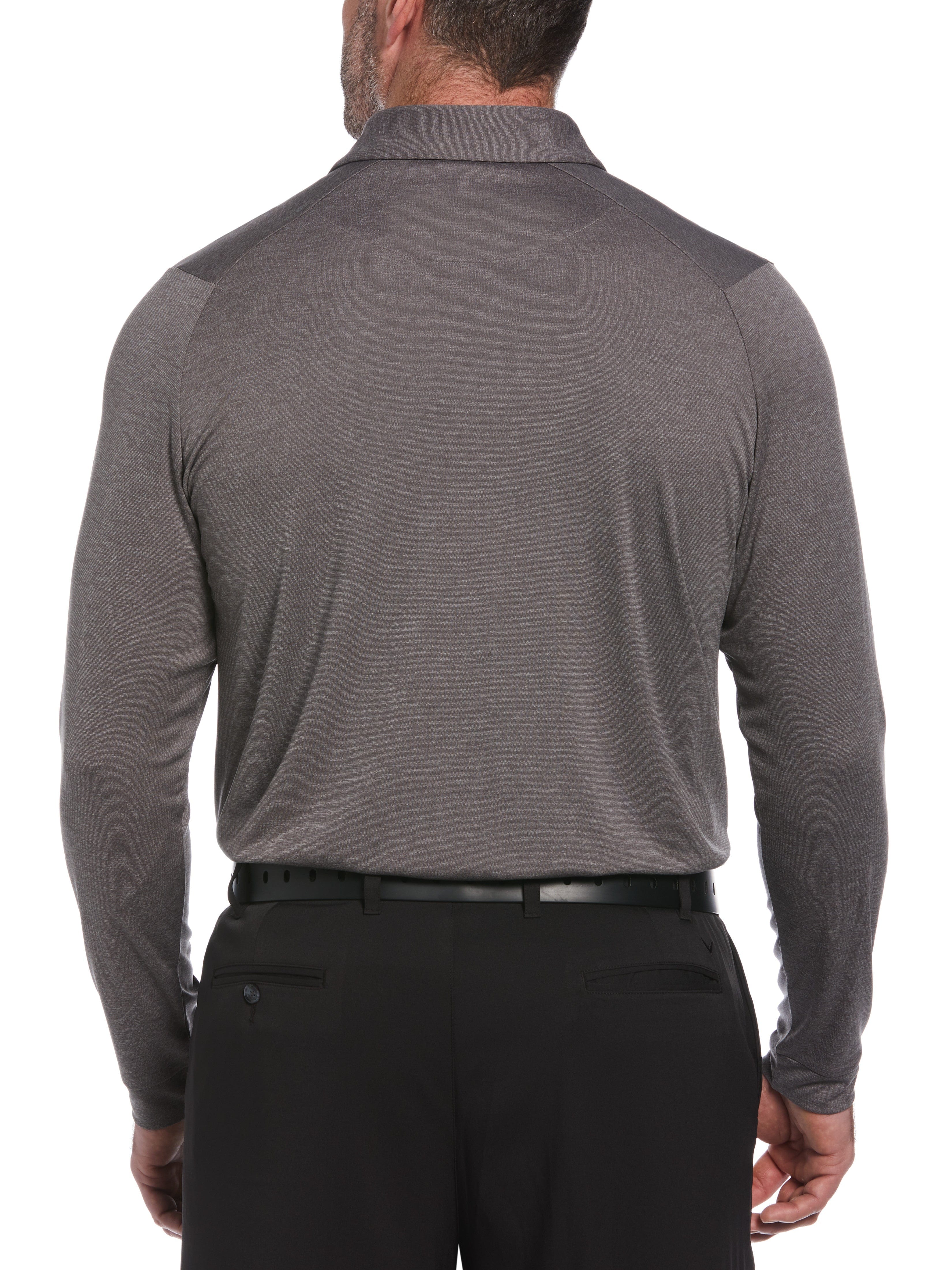 Big & Tall Swing Tech™ Essential Long Sleeve Golf Polo – Golf