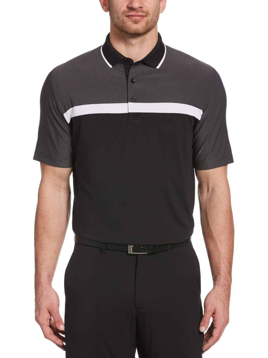 Big & Tall Swing Tech™  Fineline Essential Polo