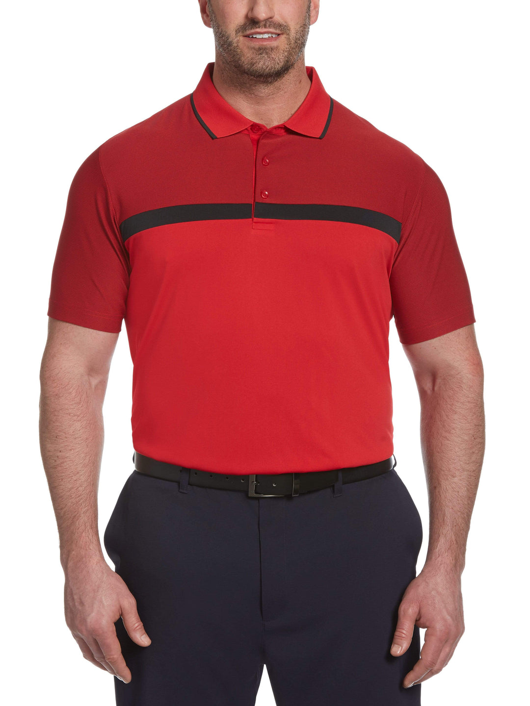 Big & Tall Swing Tech™  Fineline Essential Polo