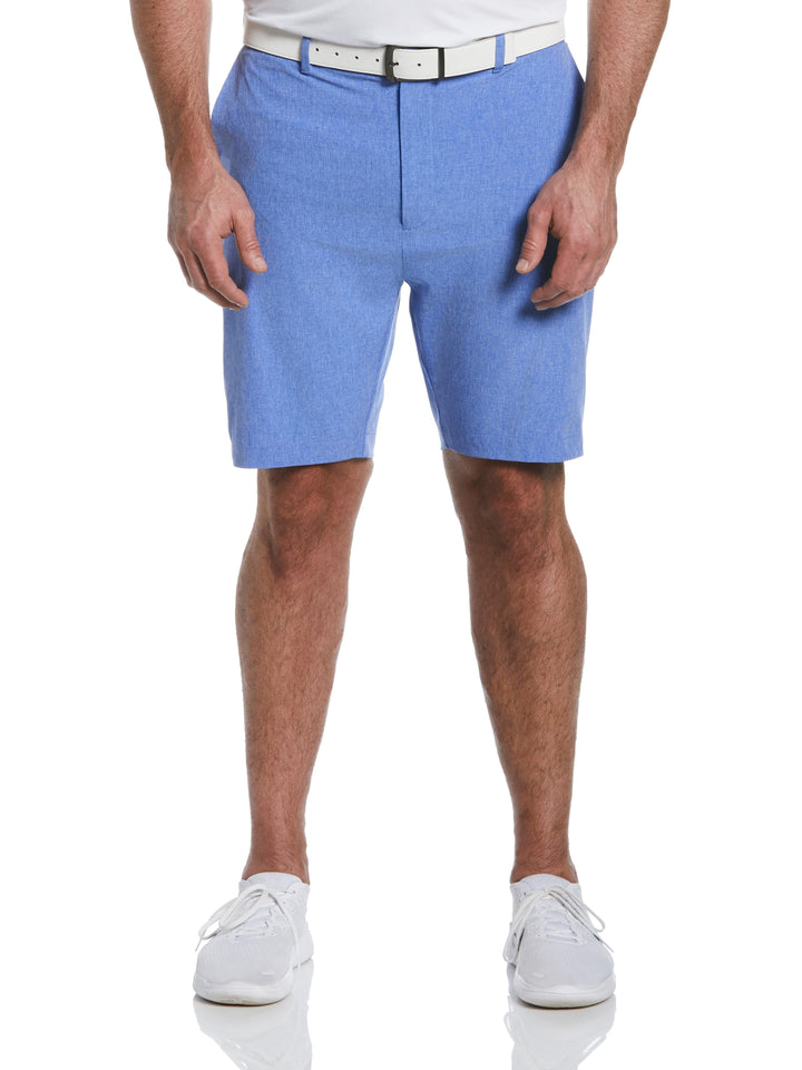 Big & Tall Swing Tech Heather Ergo Short (Lt Amparo Bl Htr) 