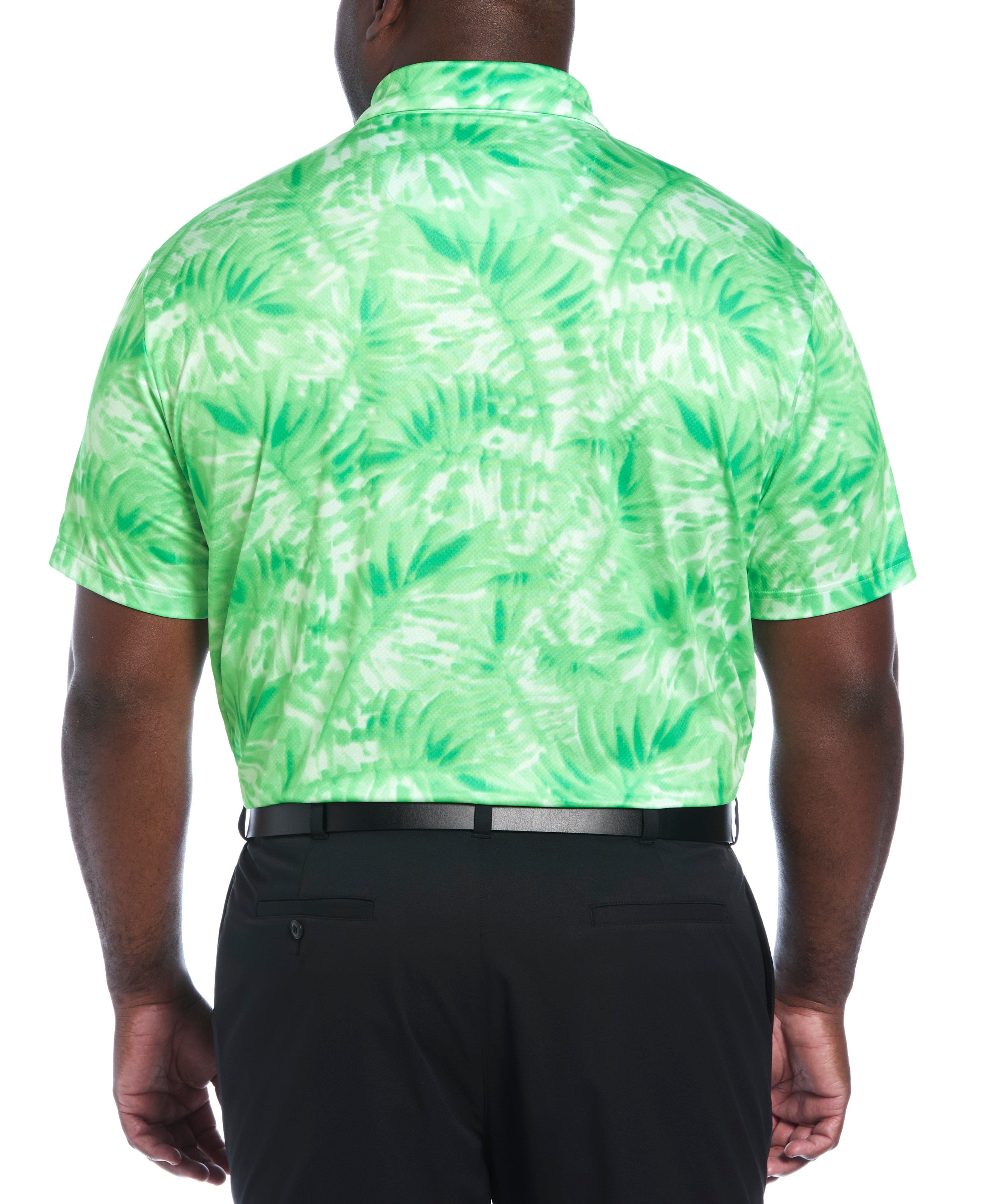 【定価39,600】TROPICAL CLOTH BIG POCKET POLO Big & Tall Tropical Leaf Print Golf Polo – Golf Apparel Shop