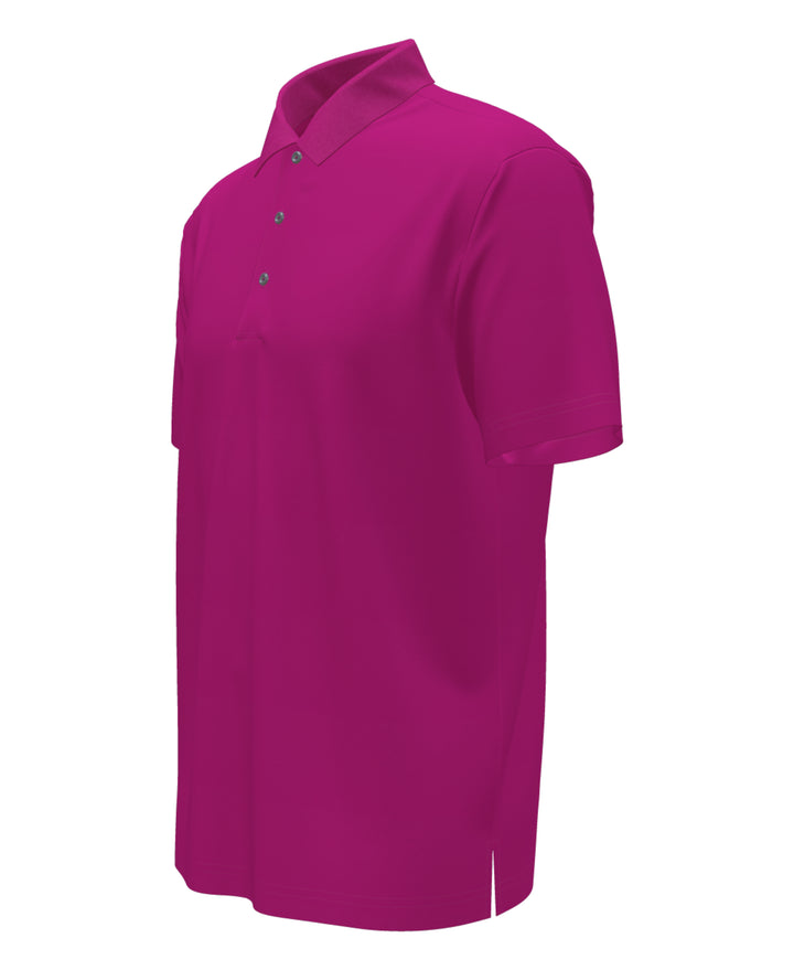 Airflux Solid Mesh Golf Polo (Rose Violet) 