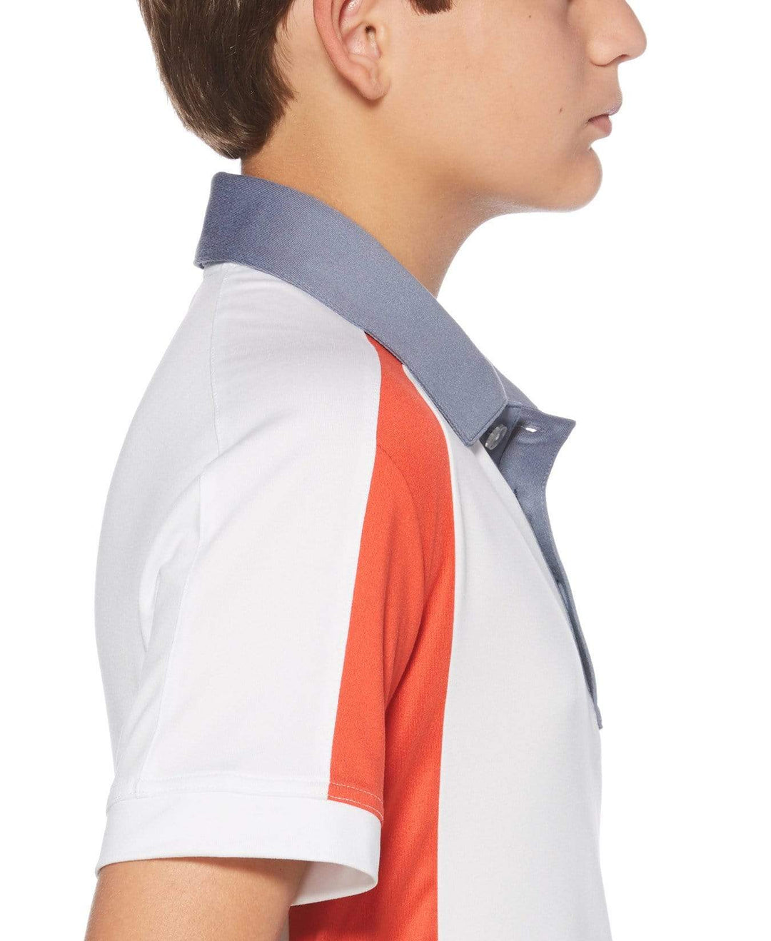 Boy's Callaway Mapped Color Block Polo