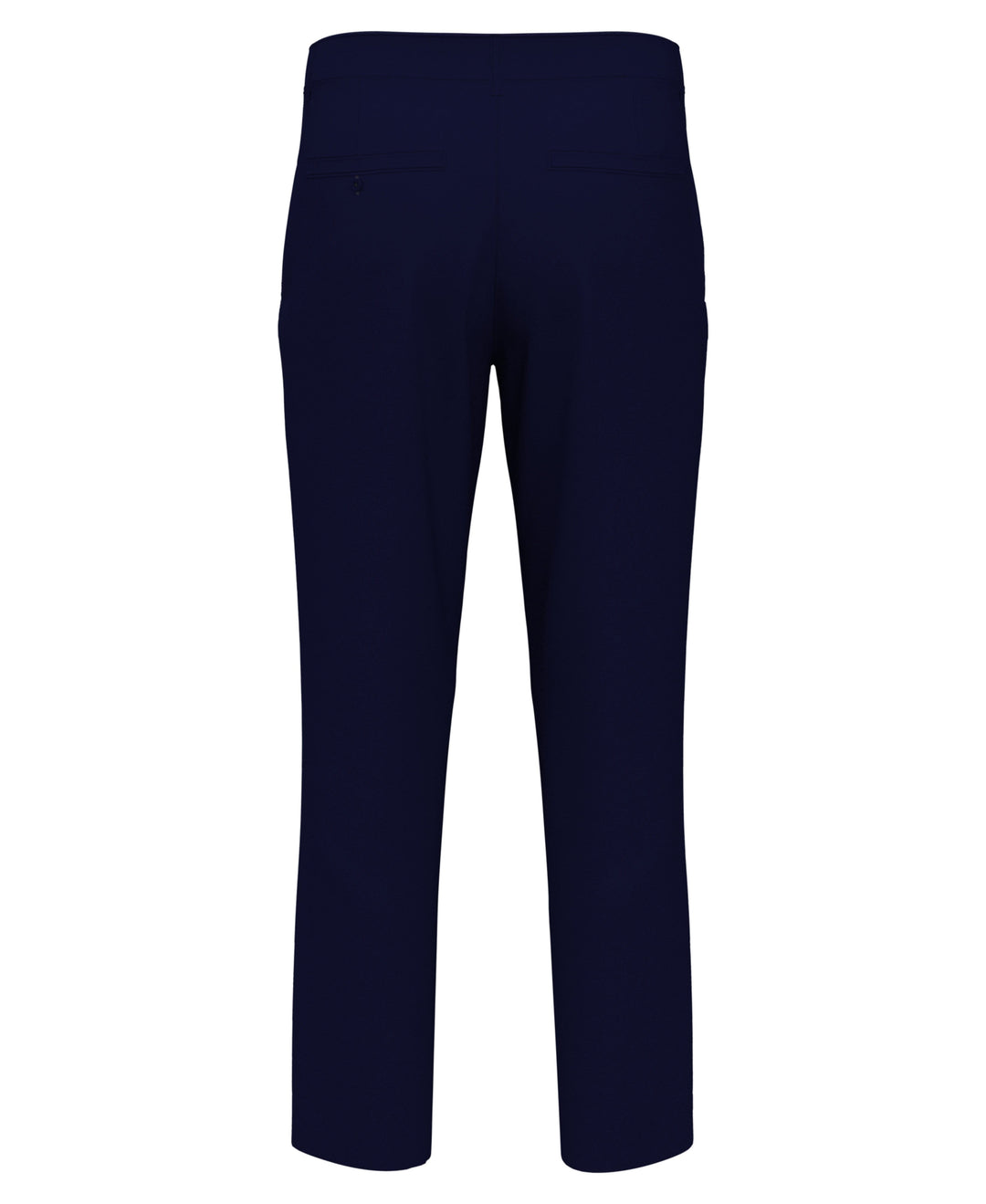 Flat Front Solid Golf Pant (Black Iris) 