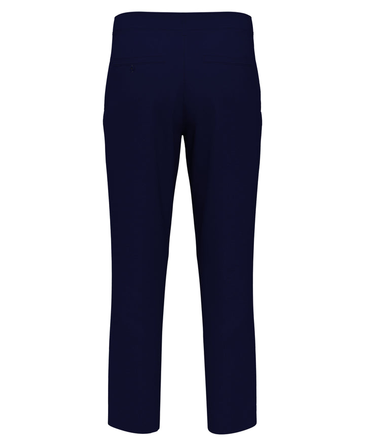 Flat Front Solid Golf Pant (Black Iris) 
