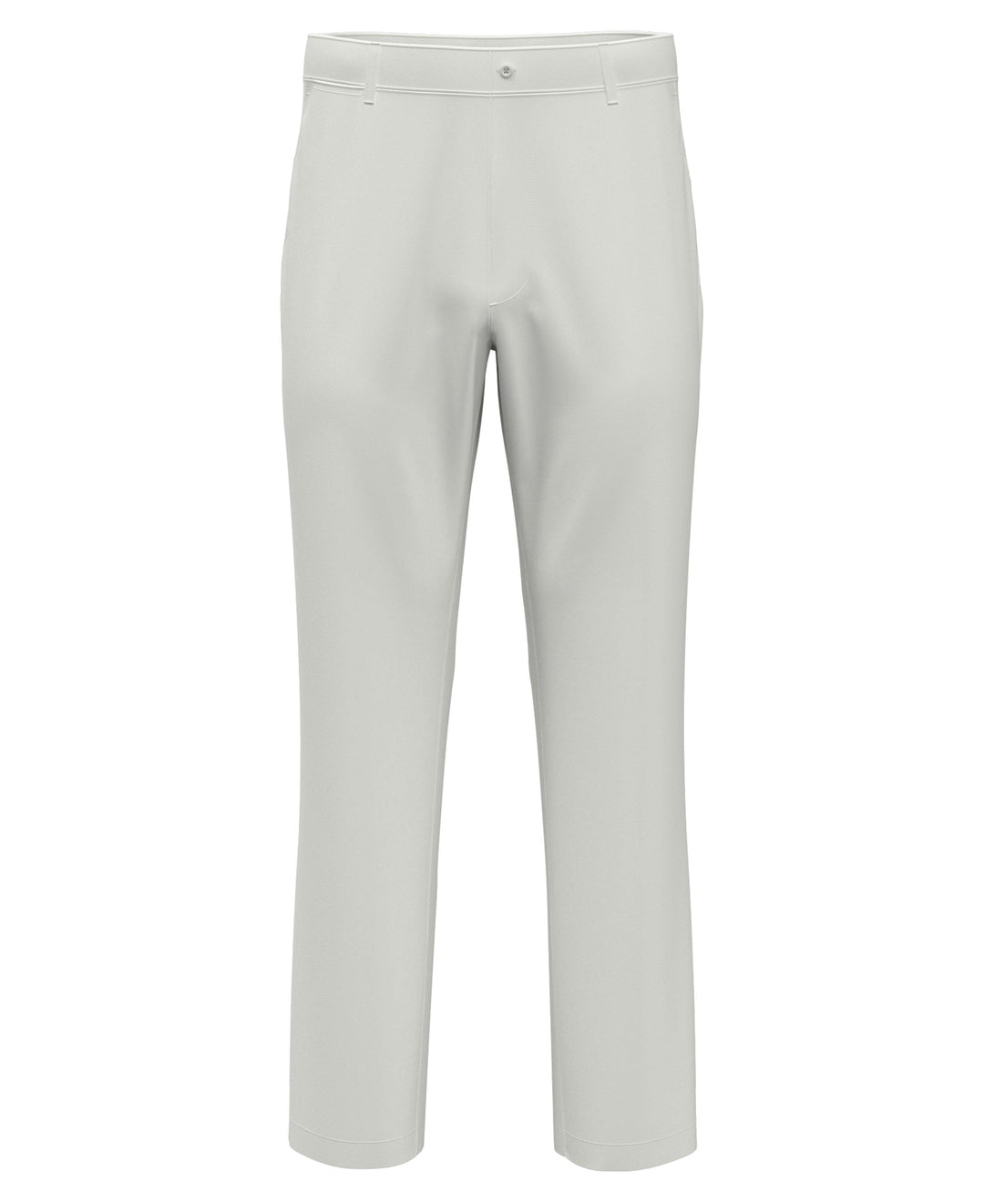 Flat Front Solid Golf Pant (Bright White) 