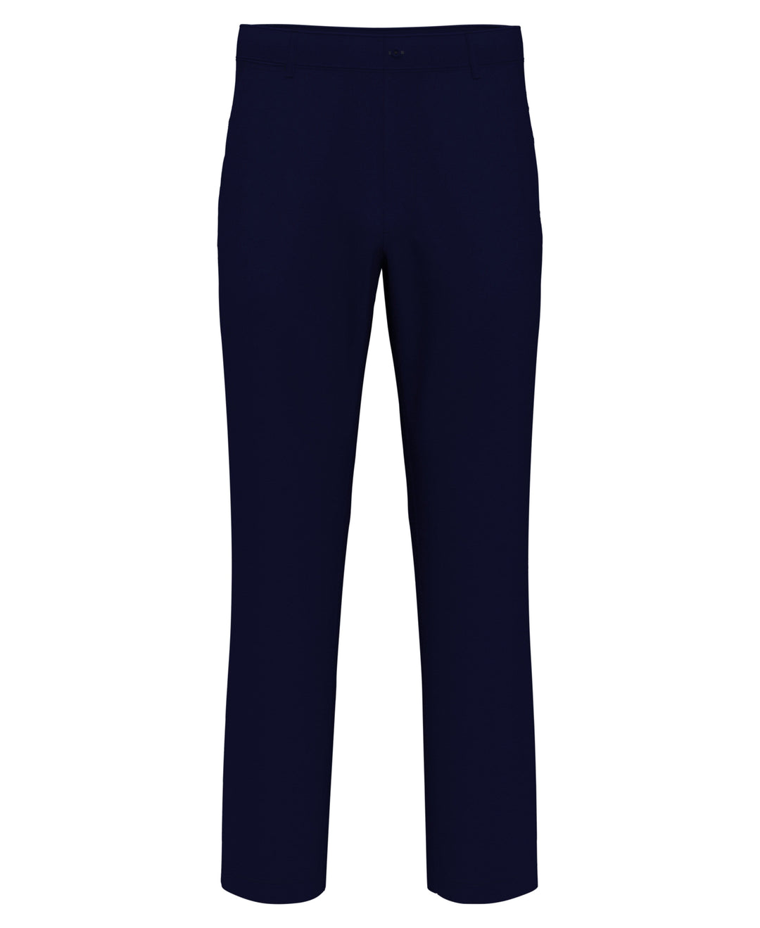 Flat Front Solid Golf Pant (Black Iris) 