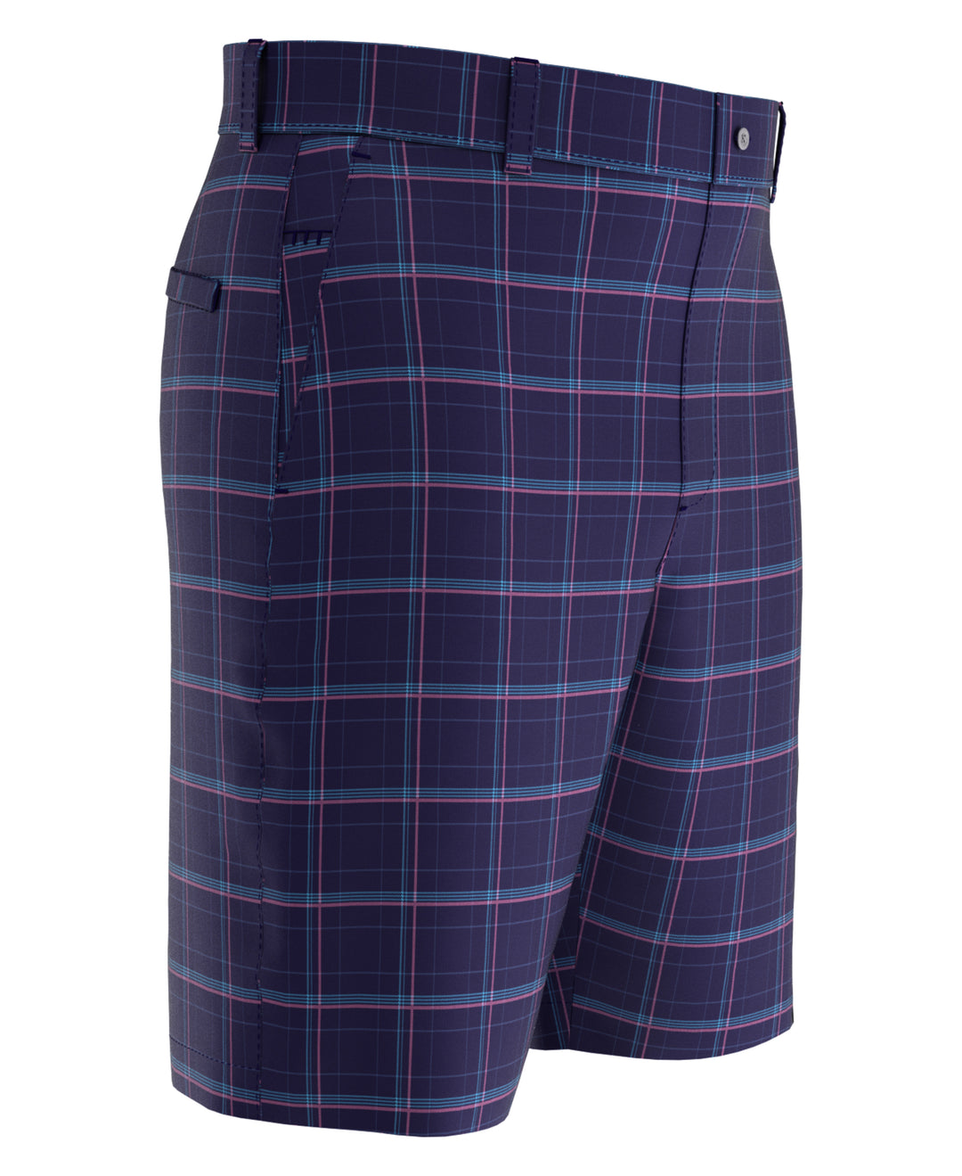 Roadmap Plaid Golf Short (Peacoat) 