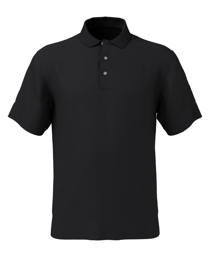 Boys Short Sleeve AirFlux™ Polo (Asphalt) 