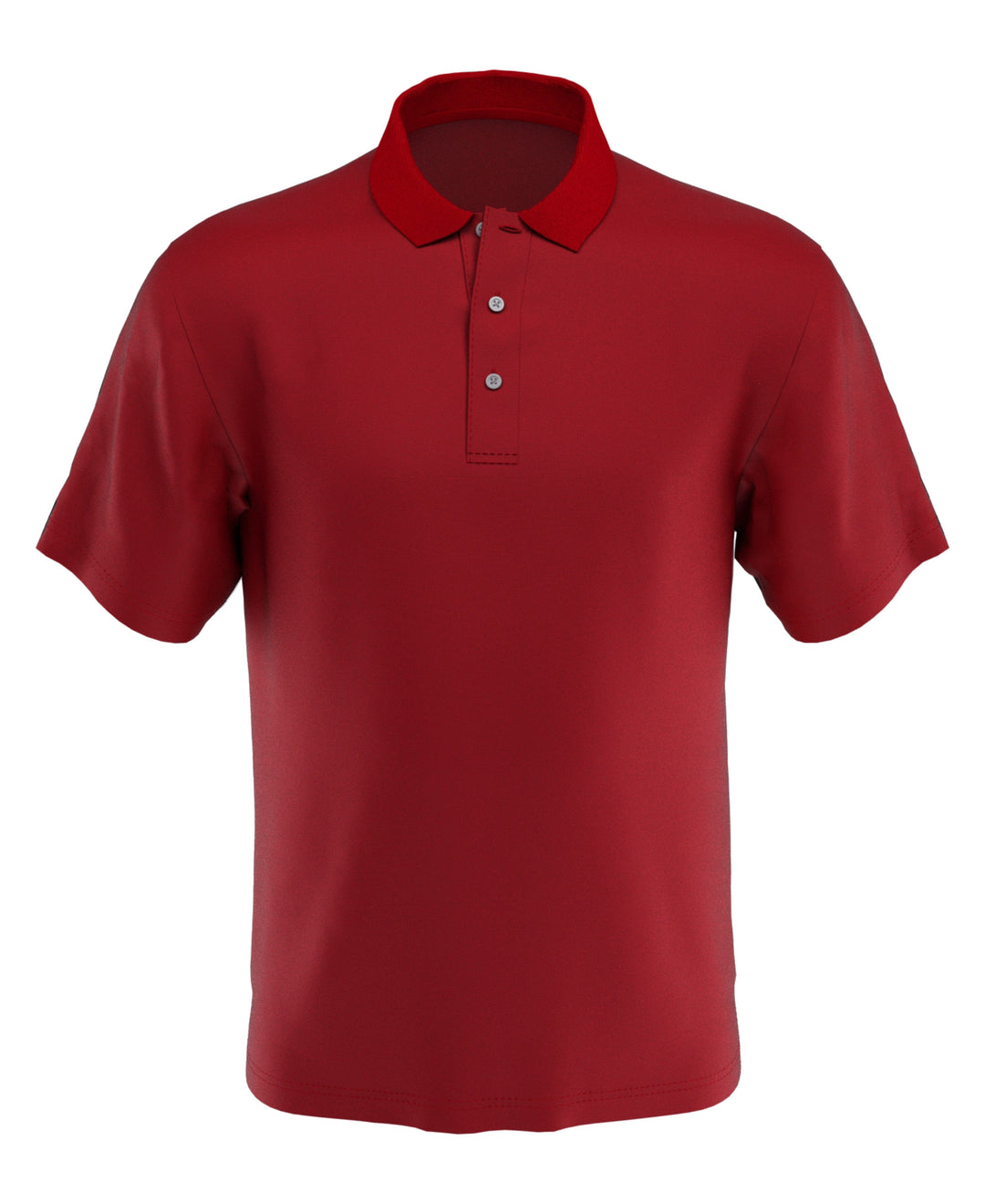Boys Short Sleeve AirFlux™ Polo (Chili Pepper) 