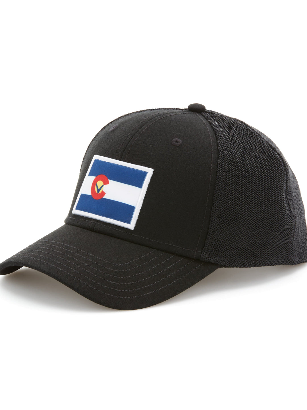 Colorado Trucker Hat (Black/White) 