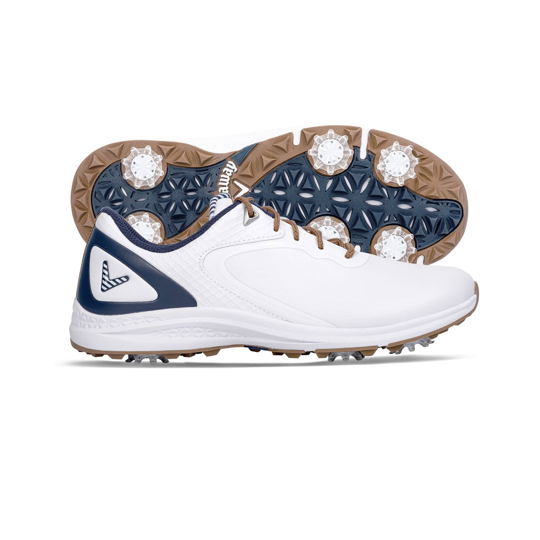Coronado v2 Spiked Golf Shoe (White) 