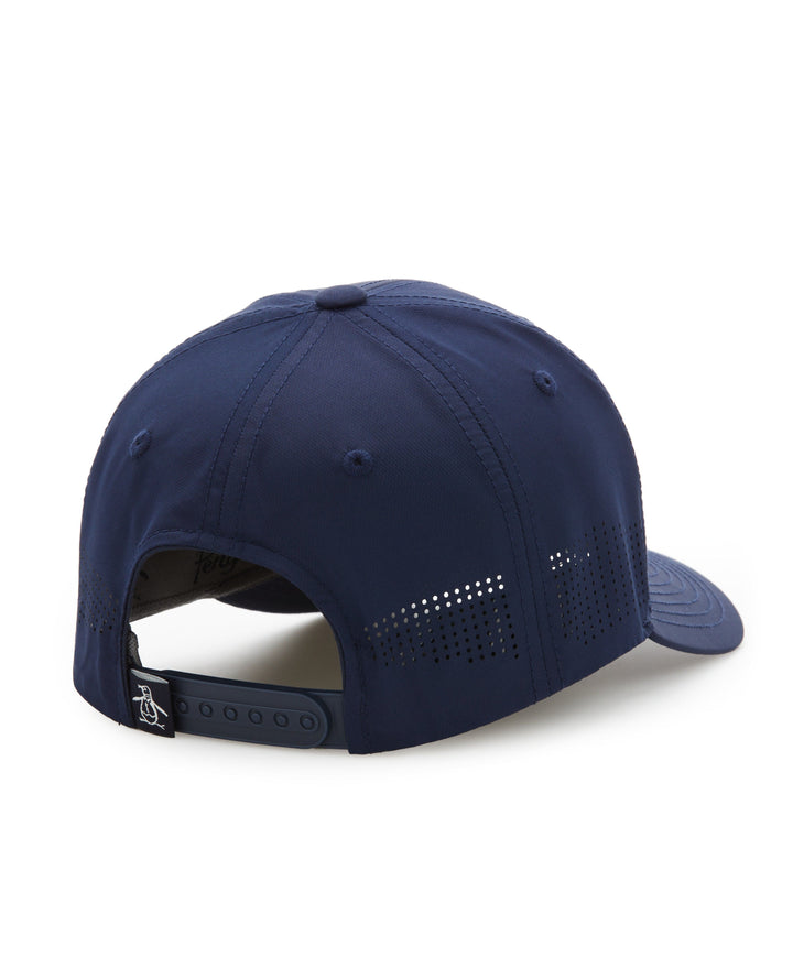 Men's Core Ventilated Golf Cap (Black Iris) 