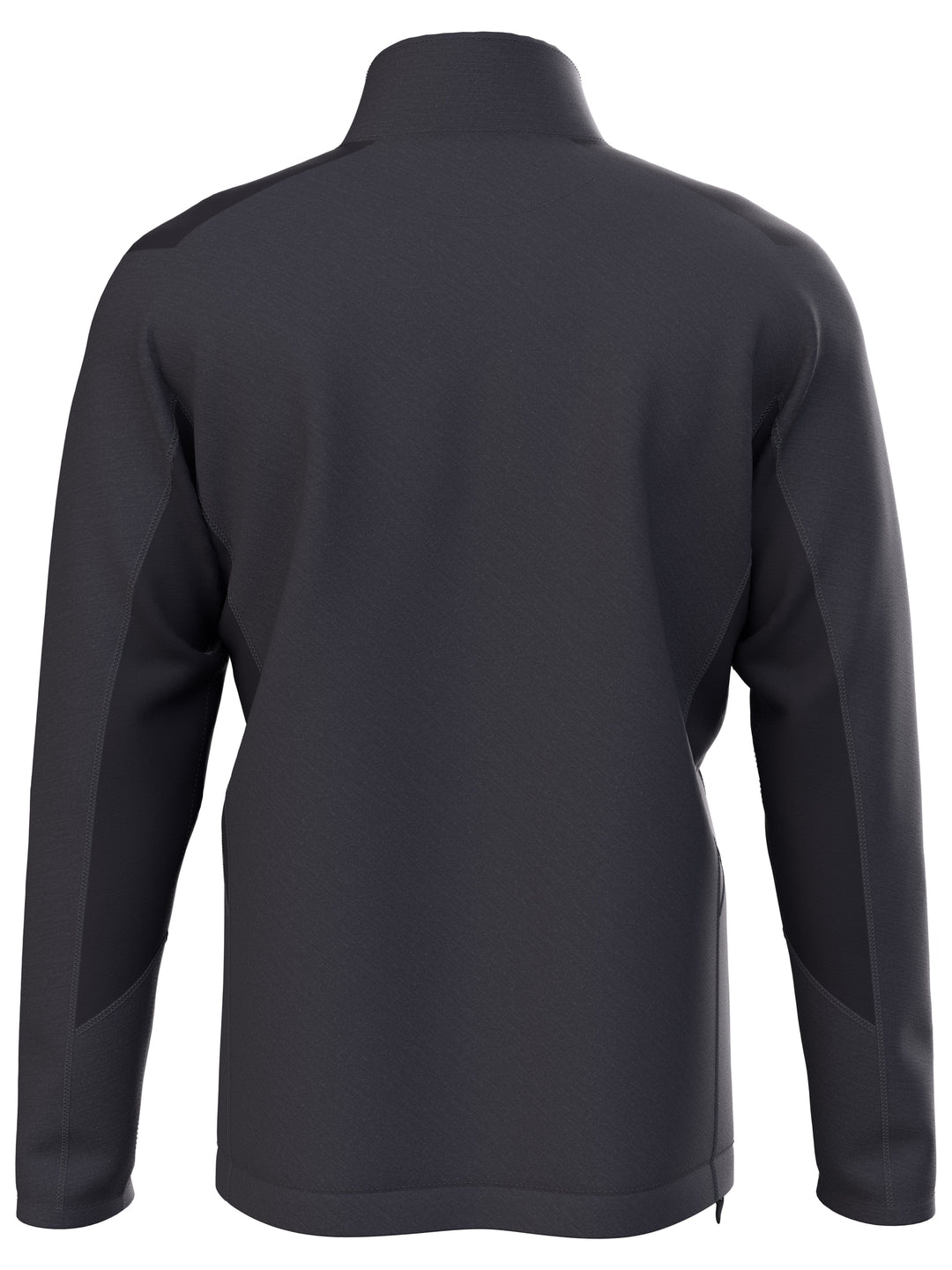 Dual-Action Aquapel® Block Quarter Zip Golf Pullover (Grey Heather) 
