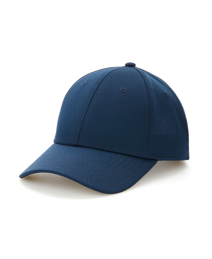 Front Crested Structured Golf Hat (Navy/Black) 