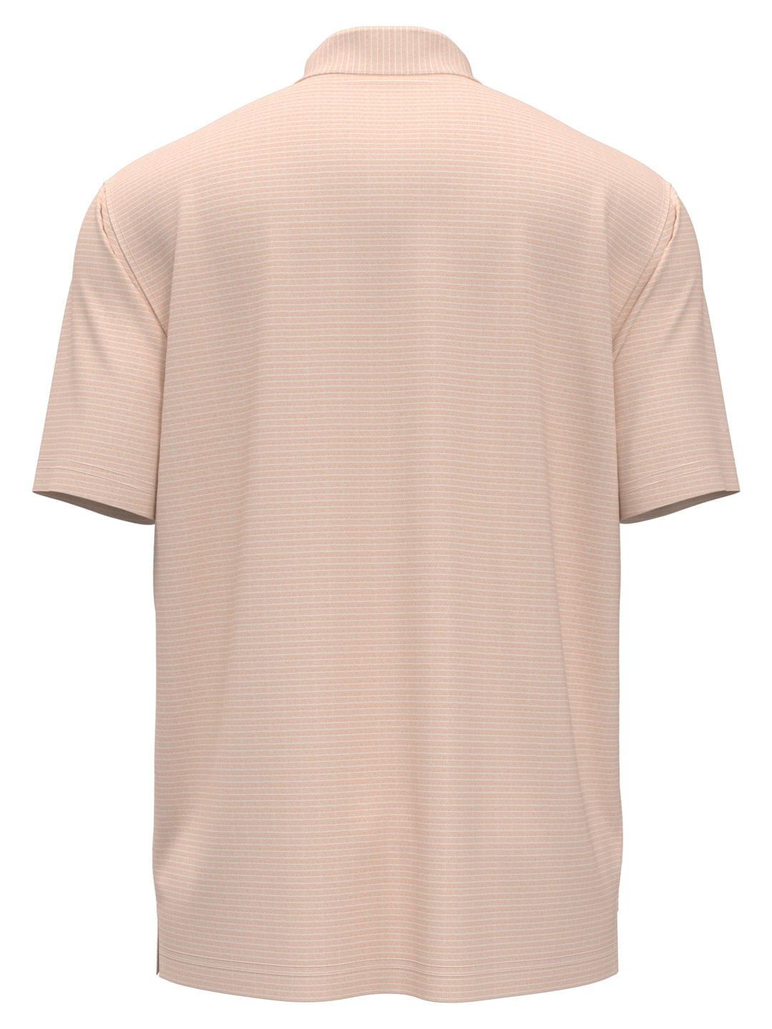 Heather Micro Stripe Golf Polo (Bird Of Paradise Htr) 