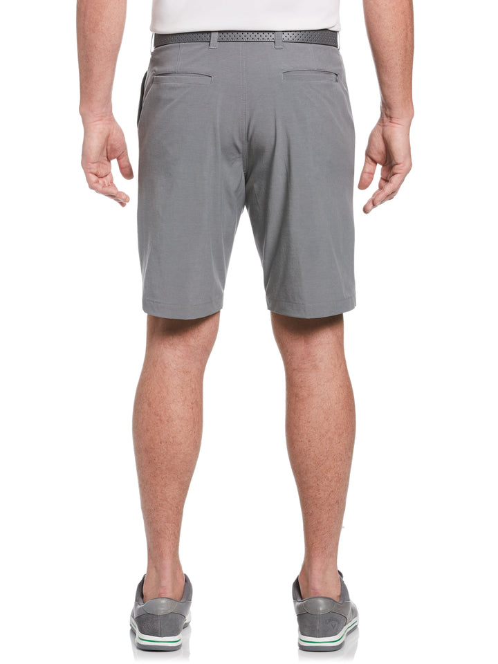 Big & Tall EverPlay Golf Short (Dk Grey Htr) 