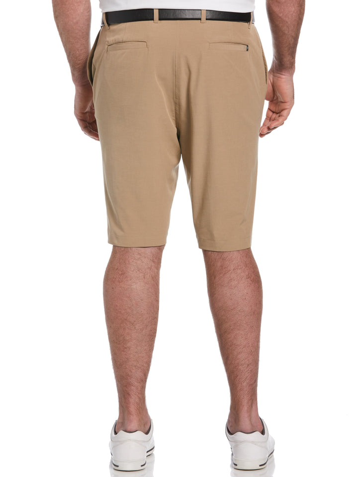 Big & Tall EverPlay Golf Short (Khaki Heather) 