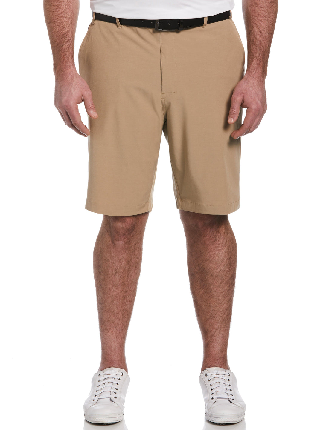 Big & Tall EverPlay Golf Short (Khaki Heather) 