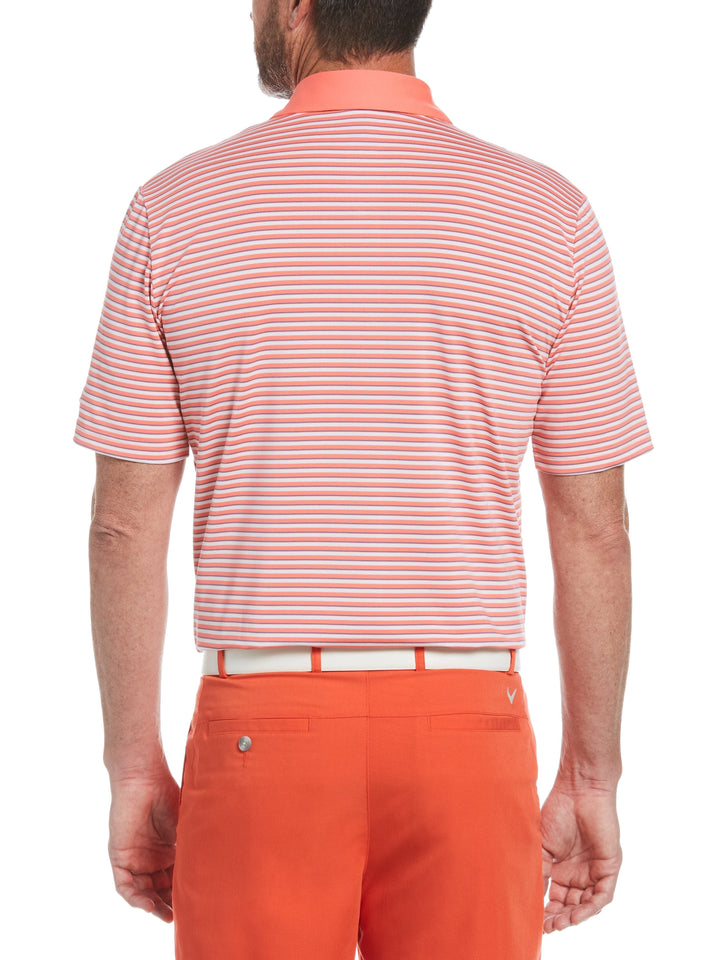 Men's 3-Color Stripe Polo