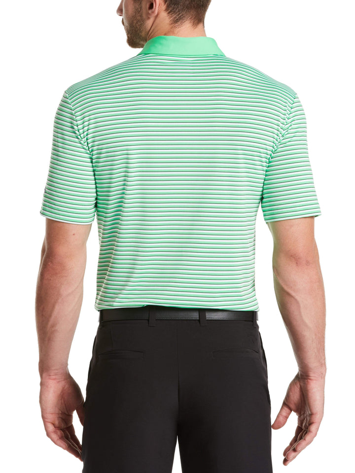 Men's 3-Color Stripe Polo