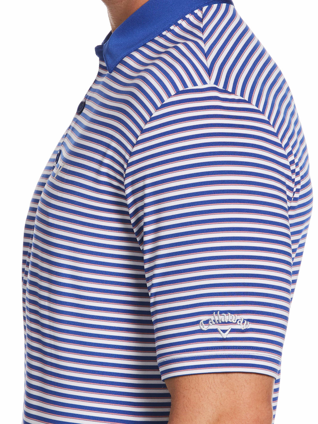 Men's 3-Color Stripe Polo