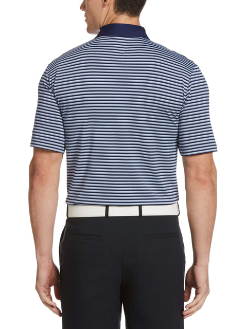 Men's 3-Color Stripe Polo
