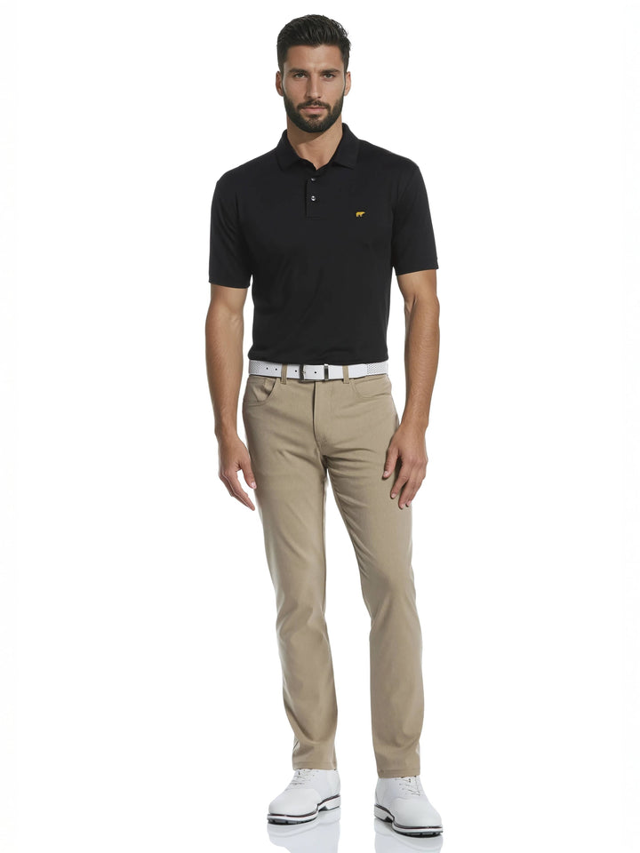 Men's 5 Pocket Adjustable Waistband Pant (Chinchilla)