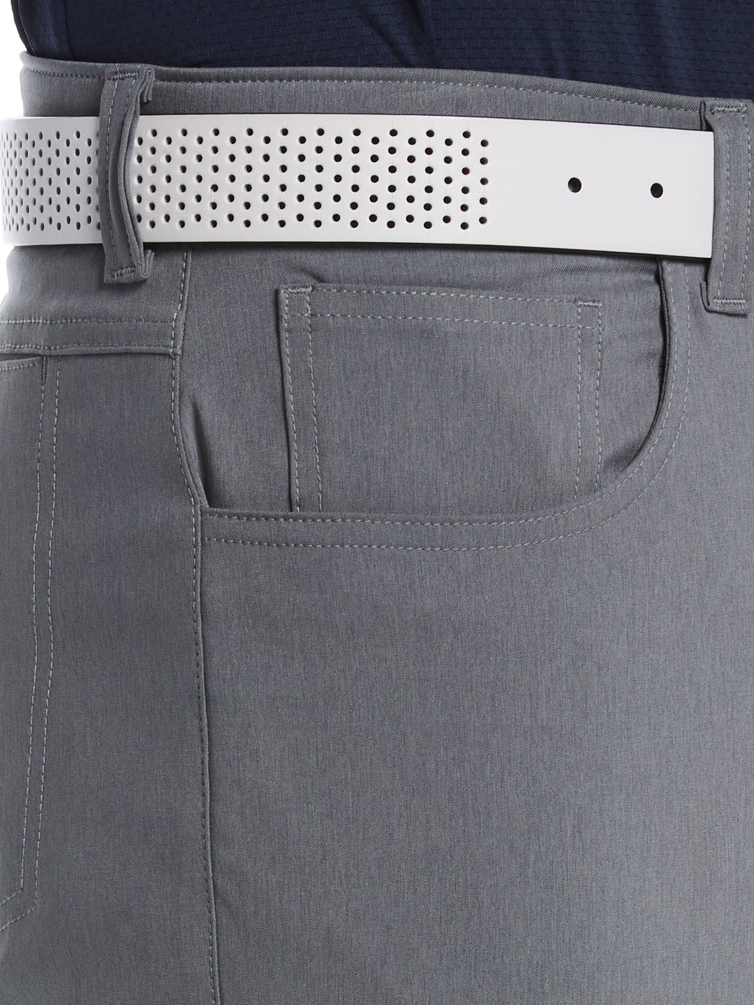 Men's 5 Pocket Adjustable Waistband Pant (Quiet Shade)