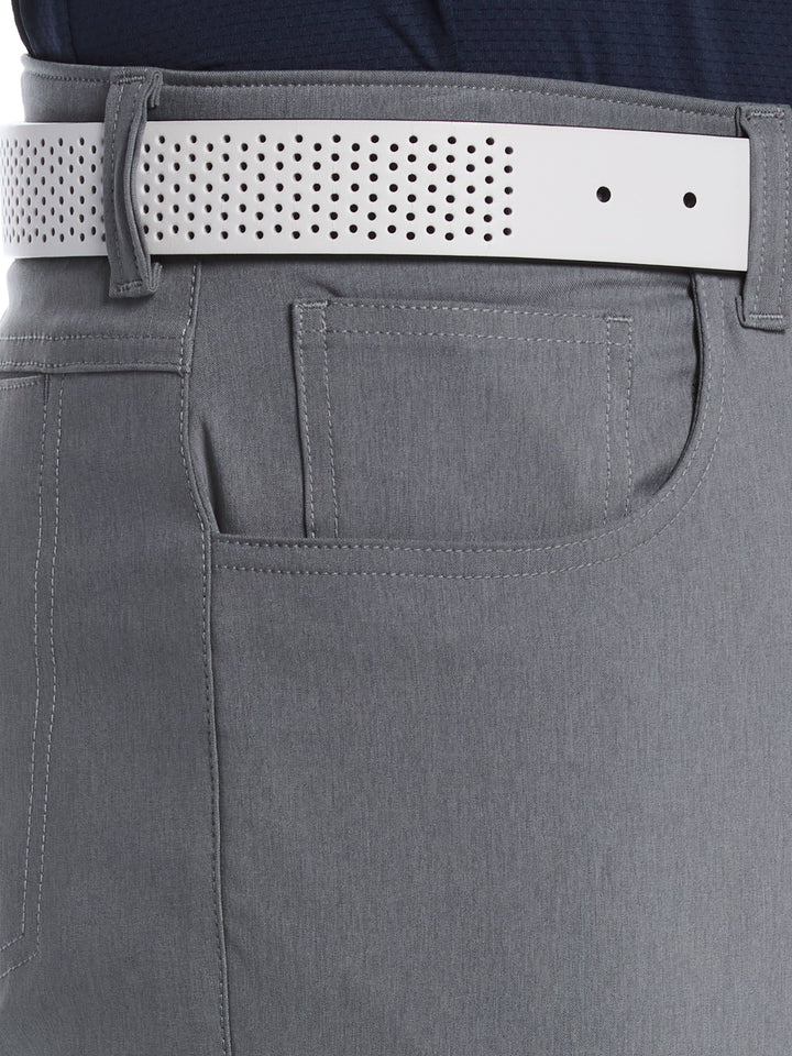 Men's 5 Pocket Adjustable Waistband Pant (Quiet Shade)