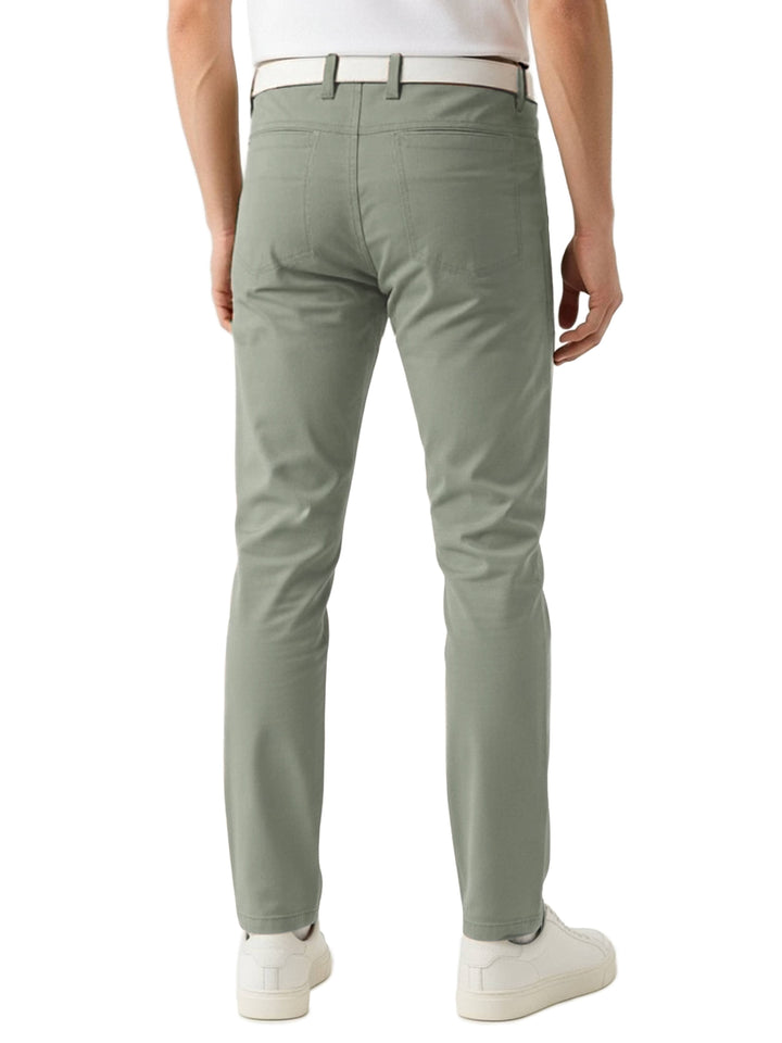 Men's 5 Pocket Adjustable Waistband Pant (Jadeite)
