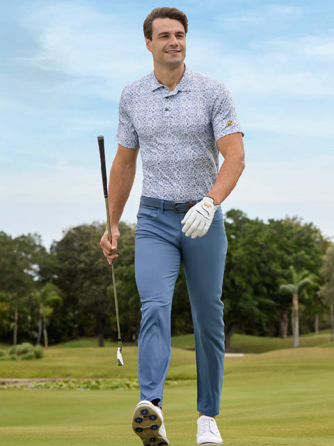 Men's 5 Pocket Adjustable Waistband Pant