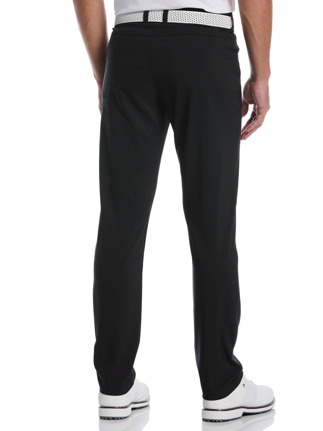 Men's 5 Pocket Adjustable Waistband Pant (Black)