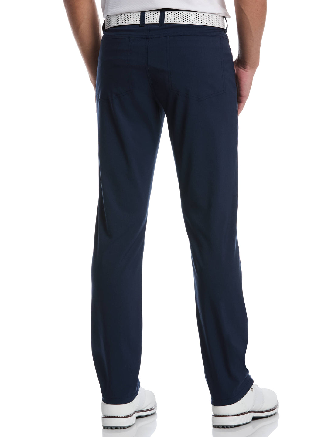 Men's 5 Pocket Adjustable Waistband Pant (Classic Navy)
