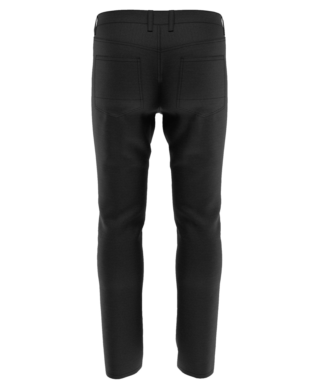 5 Pocket Horizon Golf Pant (Black Heather) 