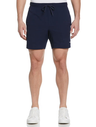 7" Drawstring Tennis Shorts (Peacoat) 
