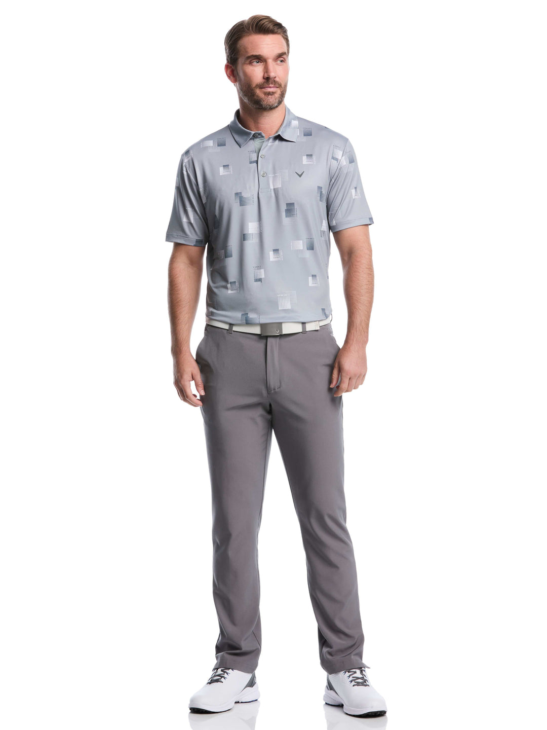 Men's 8 Essential Clubs Print Polo