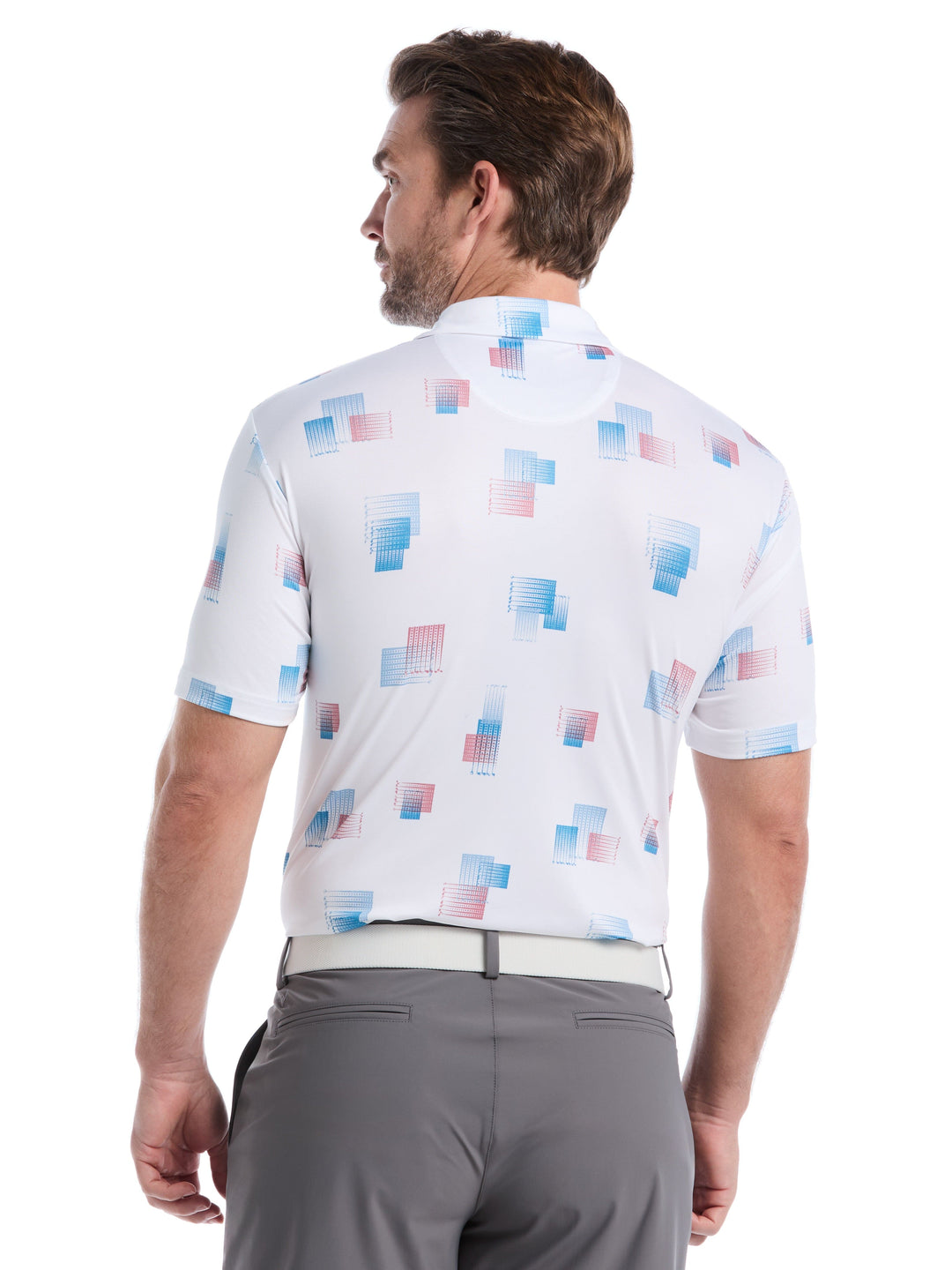 Men's 8 Essential Clubs Print Polo