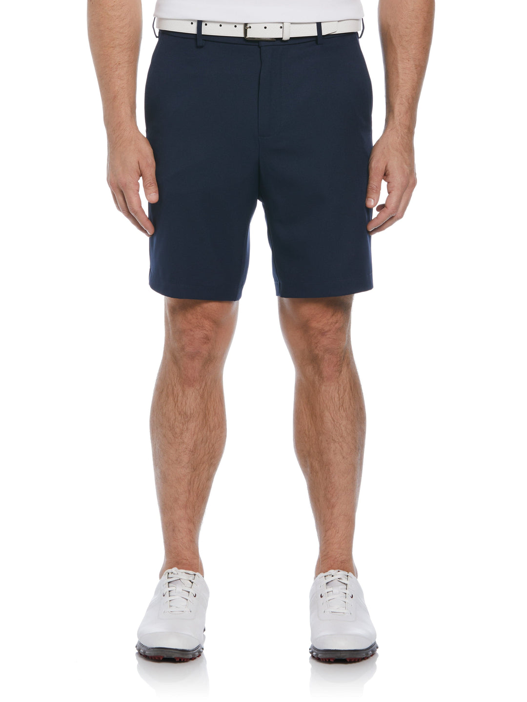 Men's 9" Expandable Flat Front Golf Short